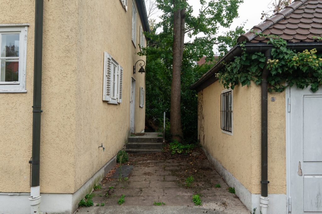 Garten und Terrasse an der Ahornstraße